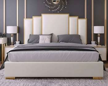 Giường ngủ nhập khẩu cao cấp từ Châu Anh GN010